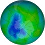 Antarctic Ozone 2010-12-17